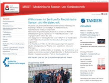 Tablet Screenshot of msgt.fh-luebeck.de